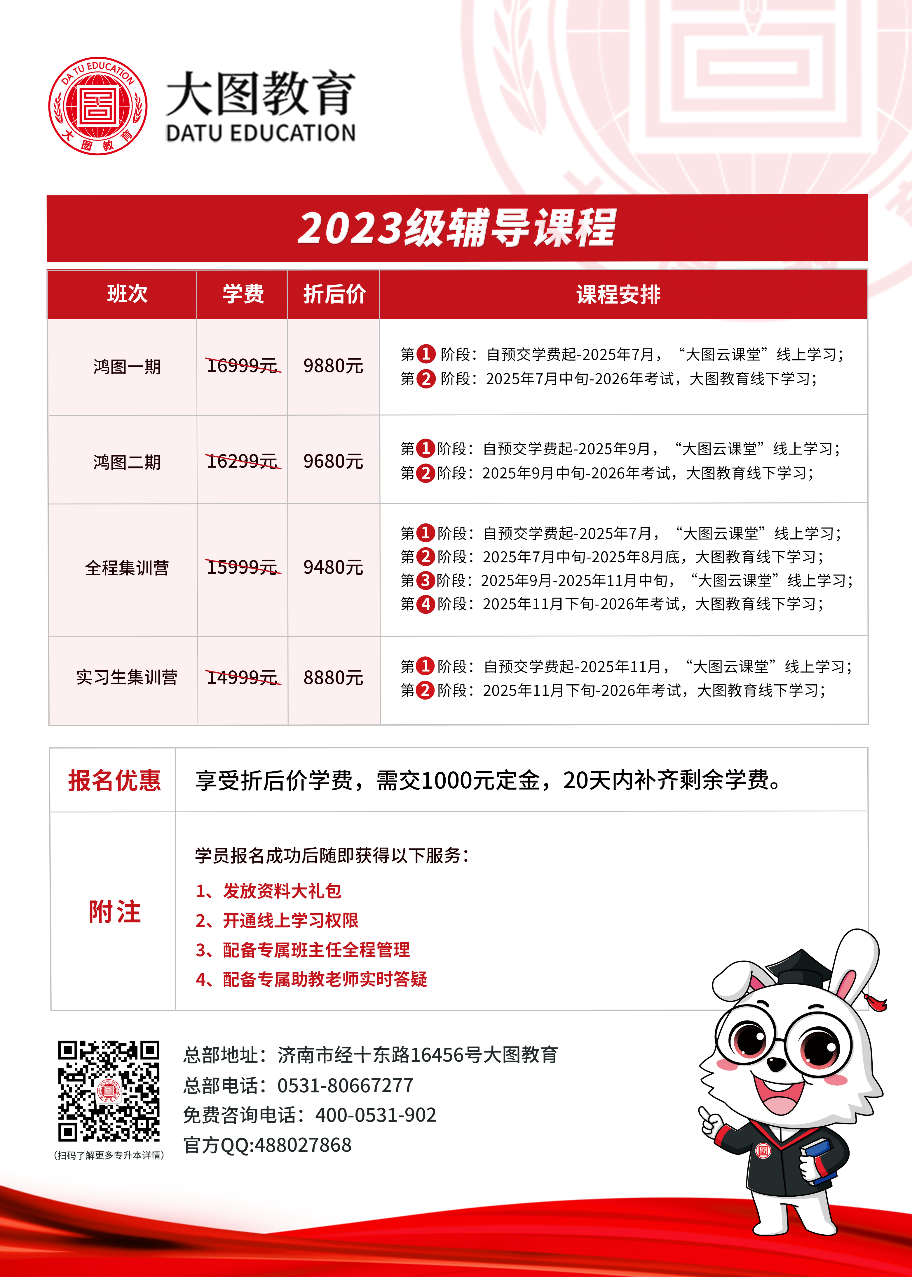 大图教育2023级辅导课程